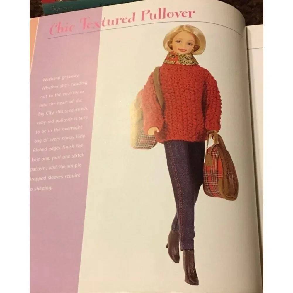 Knits for Barbie Doll – 75 Fabulous Fashions – Hardcover – First Edition